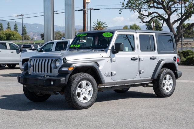 used 2020 Jeep Wrangler Unlimited car, priced at $26,488