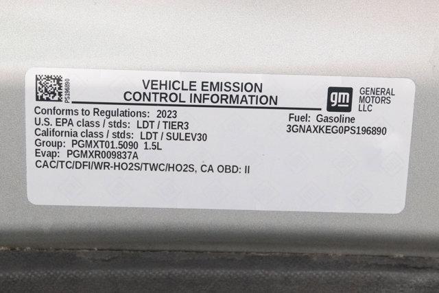 used 2023 Chevrolet Equinox car, priced at $17,788