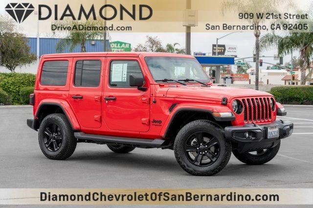 used 2021 Jeep Wrangler Unlimited car, priced at $40,987