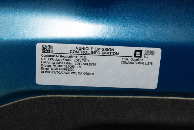 used 2021 Chevrolet Equinox car, priced at $13,588