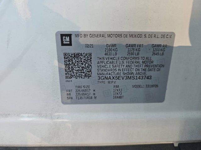 used 2021 Chevrolet Equinox car, priced at $15,988
