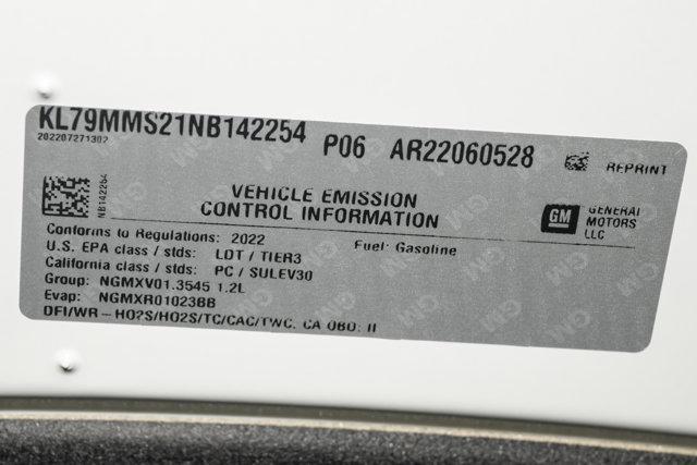 used 2022 Chevrolet TrailBlazer car, priced at $19,347