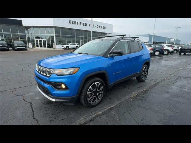 used 2022 Jeep Compass car, priced at $21,425