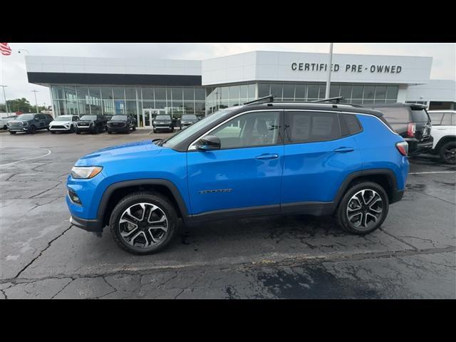 used 2022 Jeep Compass car, priced at $21,425