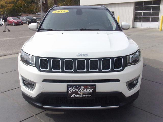 used 2018 Jeep Compass car, priced at $14,956