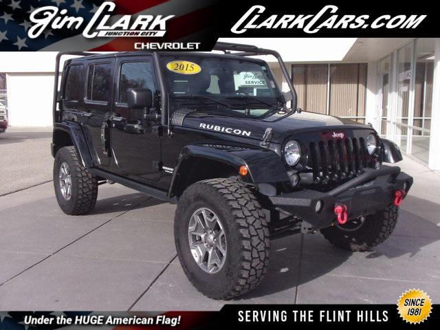 used 2015 Jeep Wrangler Unlimited car, priced at $27,428
