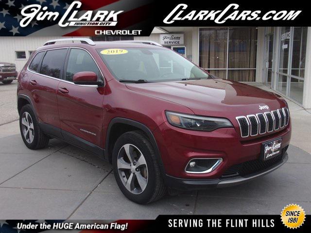 used 2019 Jeep Cherokee car, priced at $17,056