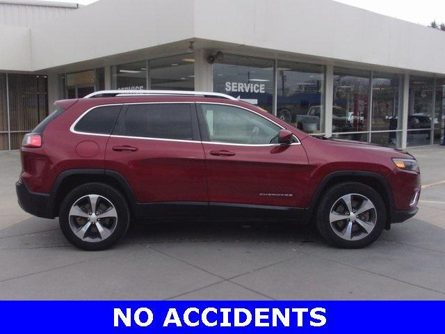 used 2019 Jeep Cherokee car, priced at $17,056