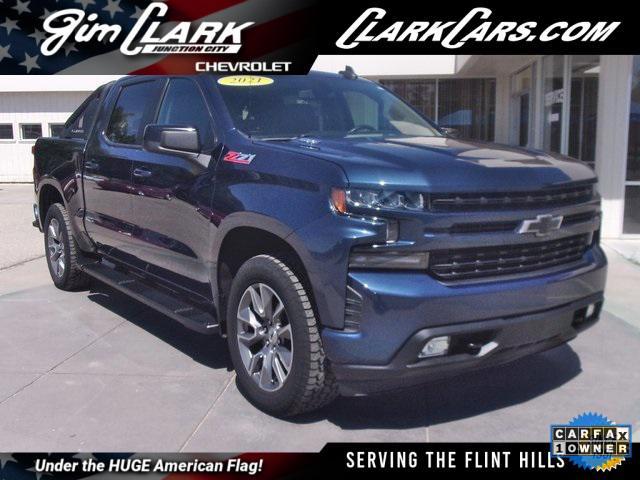 used 2021 Chevrolet Silverado 1500 car, priced at $36,464