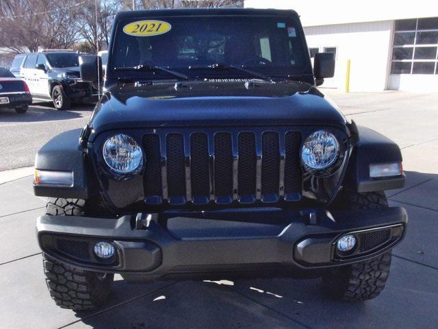 used 2021 Jeep Wrangler Unlimited car, priced at $33,154