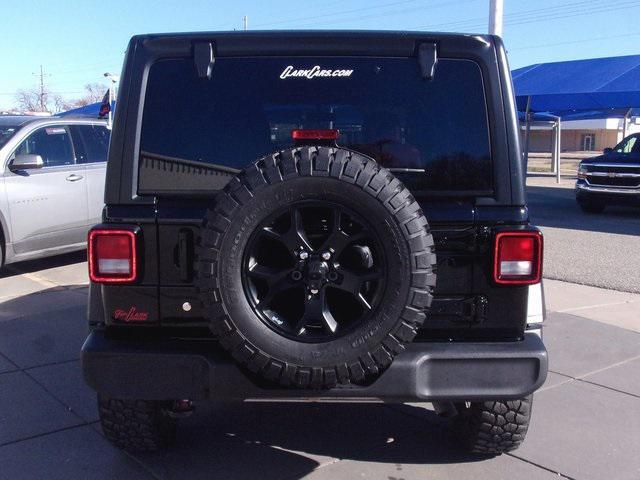 used 2021 Jeep Wrangler Unlimited car, priced at $33,154