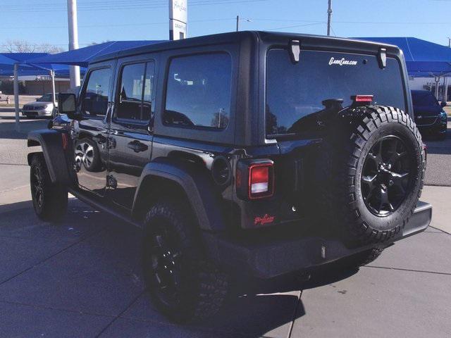 used 2021 Jeep Wrangler Unlimited car, priced at $33,154