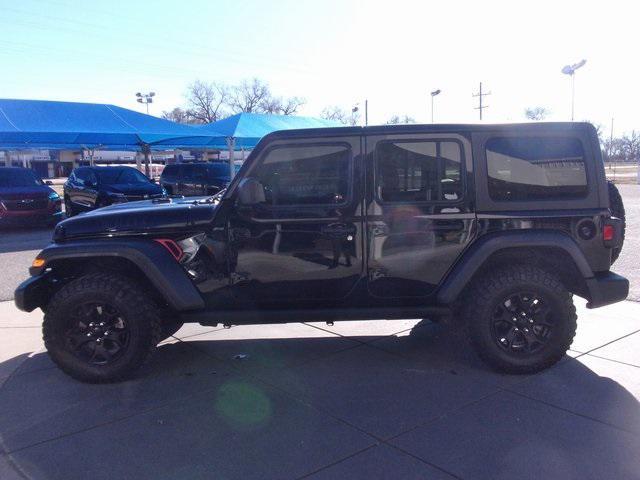 used 2021 Jeep Wrangler Unlimited car, priced at $33,154