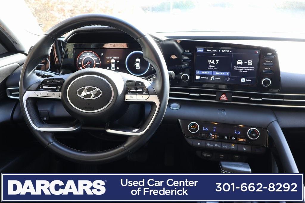 used 2021 Hyundai Elantra car, priced at $17,940