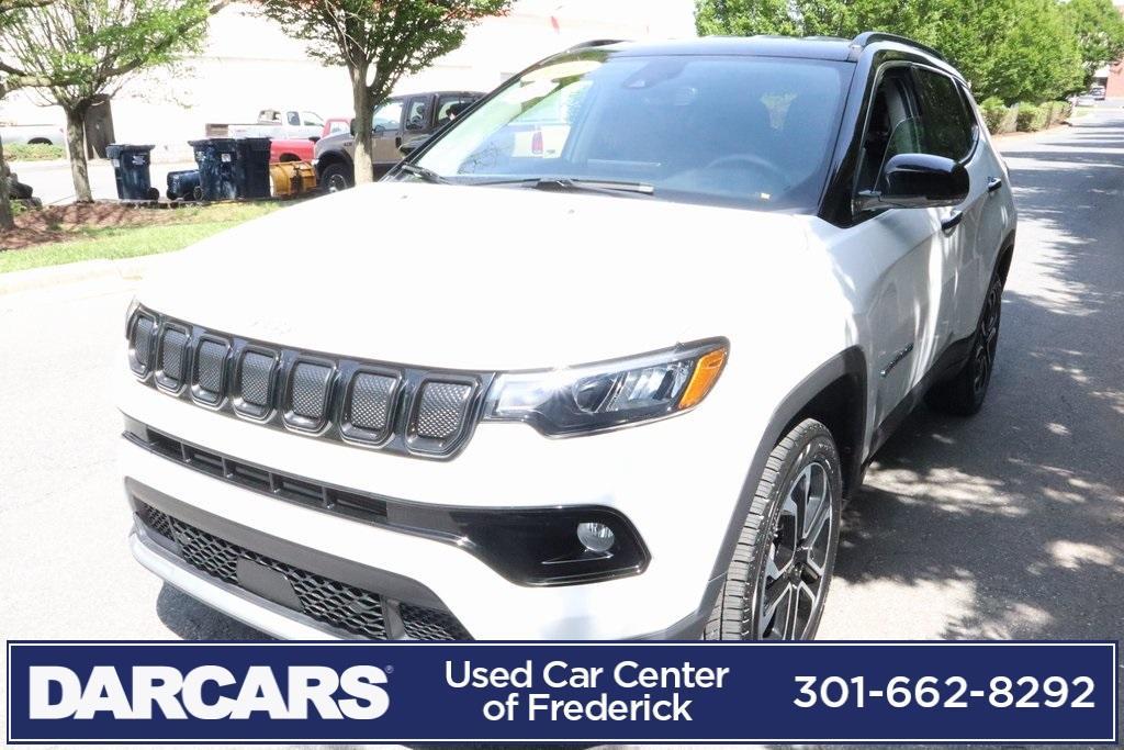 used 2022 Jeep Compass car, priced at $22,740