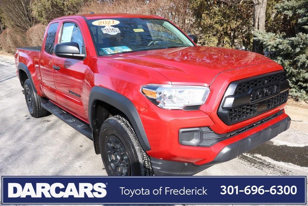 used 2021 Toyota Tacoma car, priced at $28,491