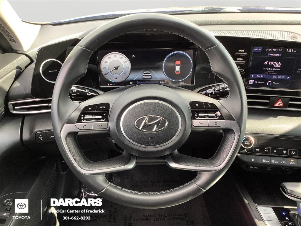 used 2021 Hyundai Elantra car, priced at $17,440