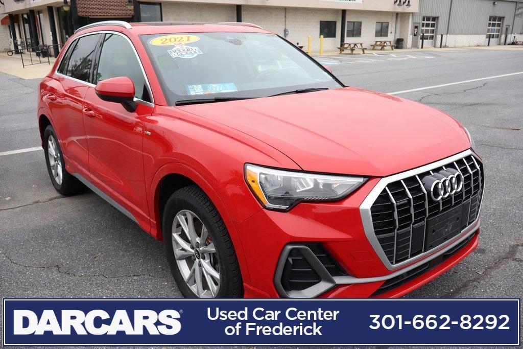 used 2021 Audi Q3 car, priced at $19,940