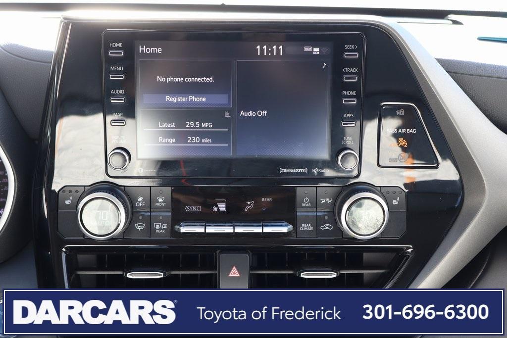 used 2022 Toyota Highlander Hybrid car, priced at $37,791