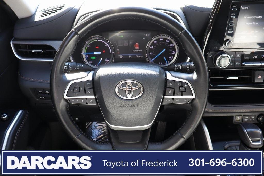 used 2022 Toyota Highlander Hybrid car, priced at $37,791