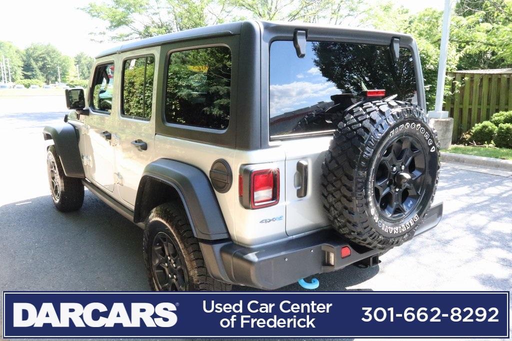used 2023 Jeep Wrangler 4xe car, priced at $26,740