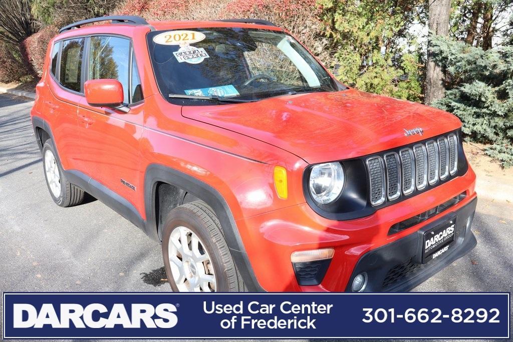 used 2021 Jeep Renegade car, priced at $14,540