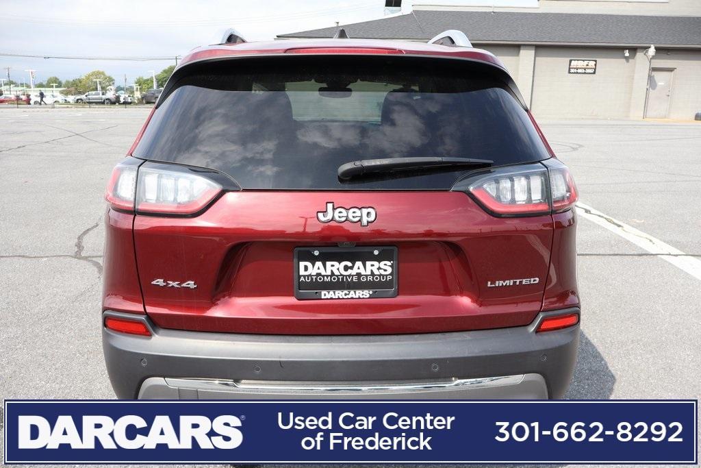 used 2021 Jeep Cherokee car, priced at $17,940