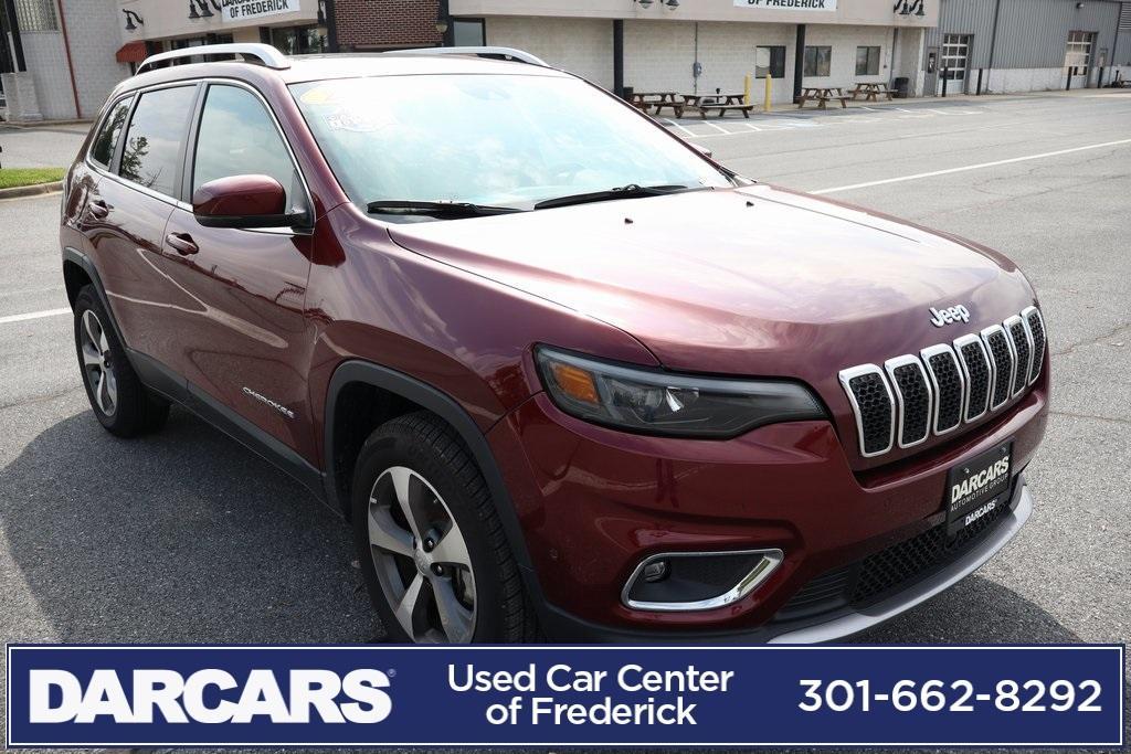 used 2021 Jeep Cherokee car, priced at $17,940