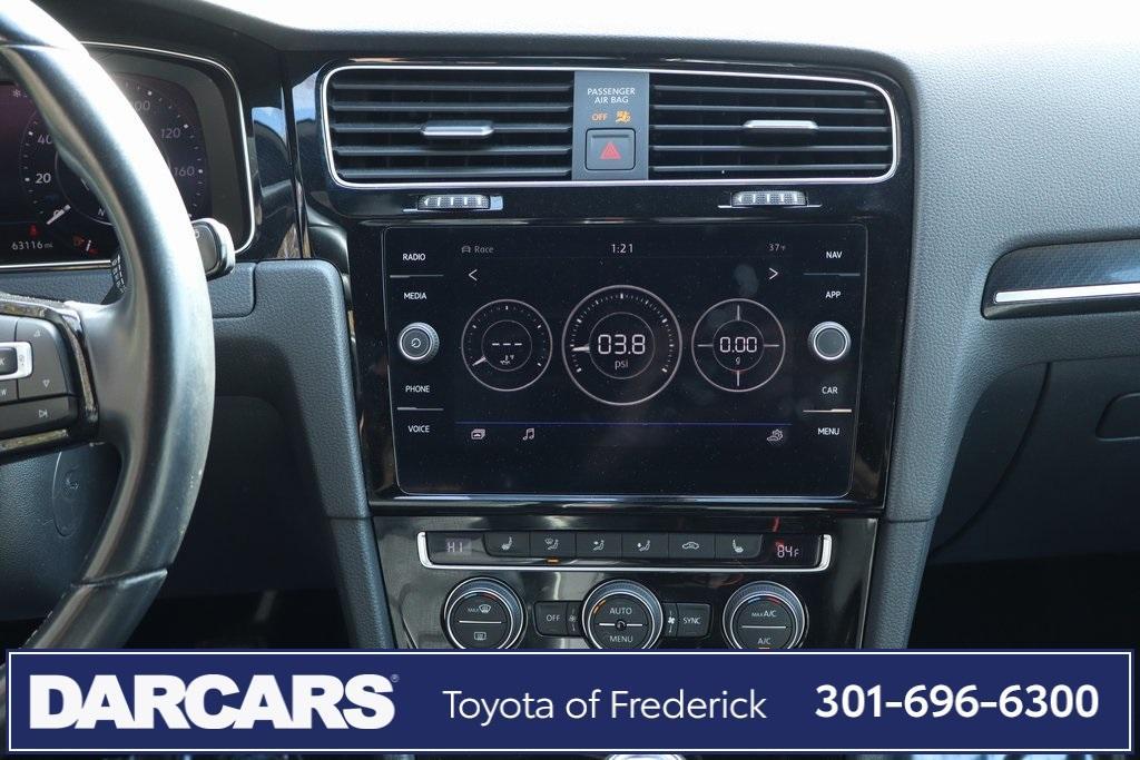 used 2019 Volkswagen Golf R car, priced at $26,940