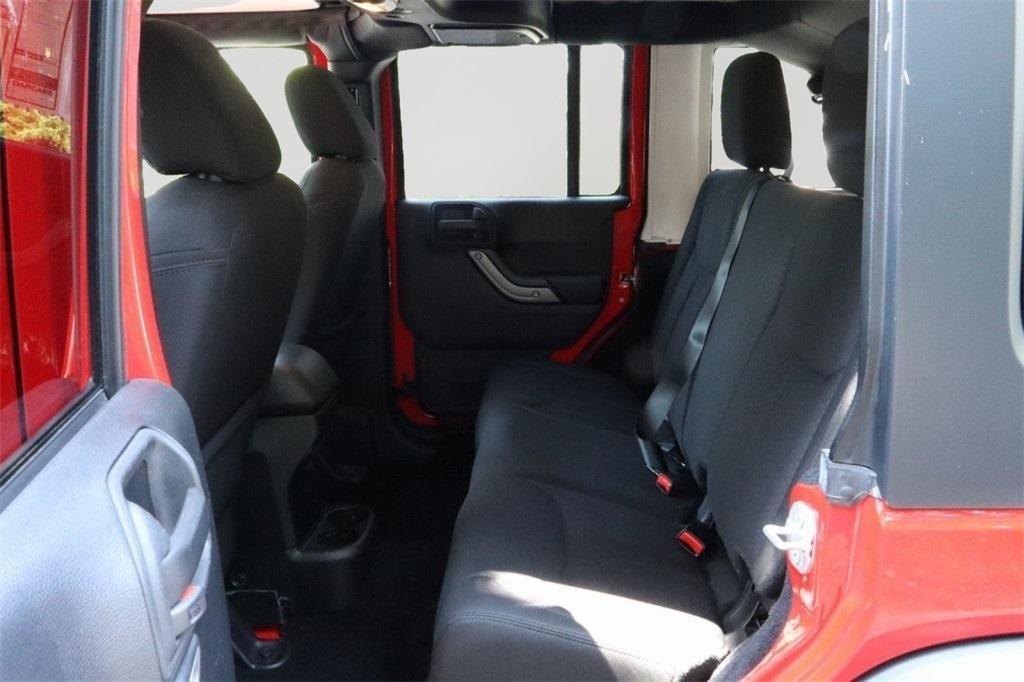 used 2015 Jeep Wrangler Unlimited car, priced at $14,540