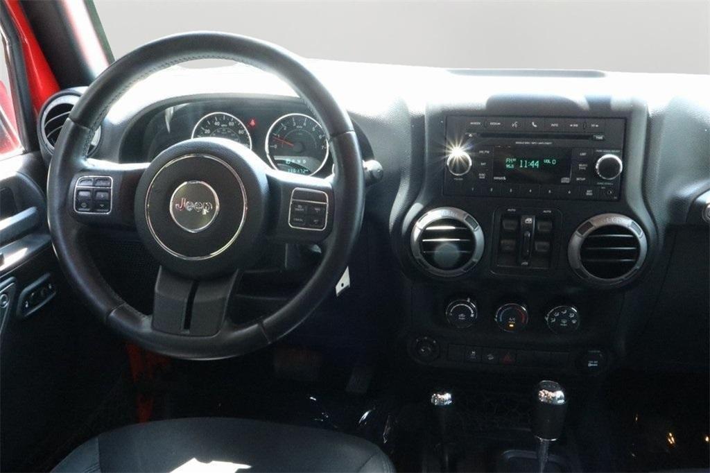 used 2015 Jeep Wrangler Unlimited car, priced at $14,540