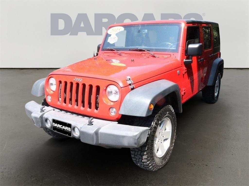 used 2015 Jeep Wrangler Unlimited car, priced at $14,540