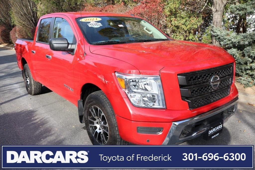 used 2021 Nissan Titan car, priced at $29,740