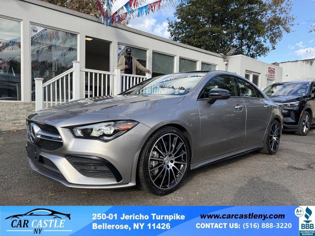 used 2021 Mercedes-Benz AMG CLA 35 car, priced at $24,995