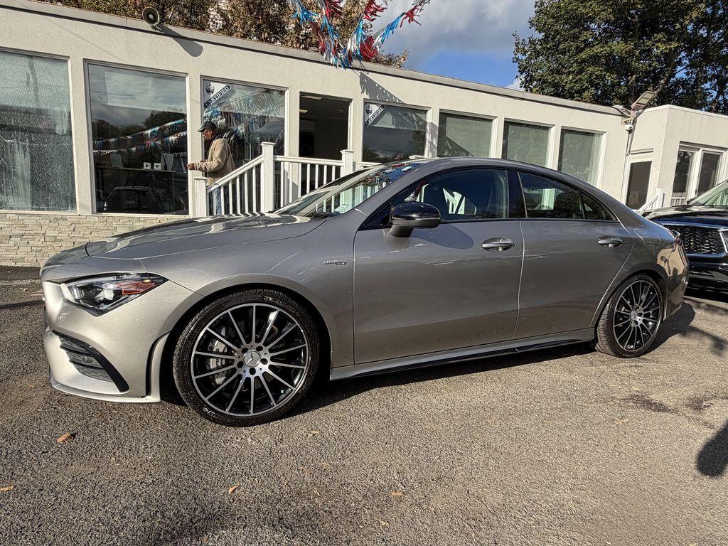 used 2021 Mercedes-Benz AMG CLA 35 car, priced at $24,995