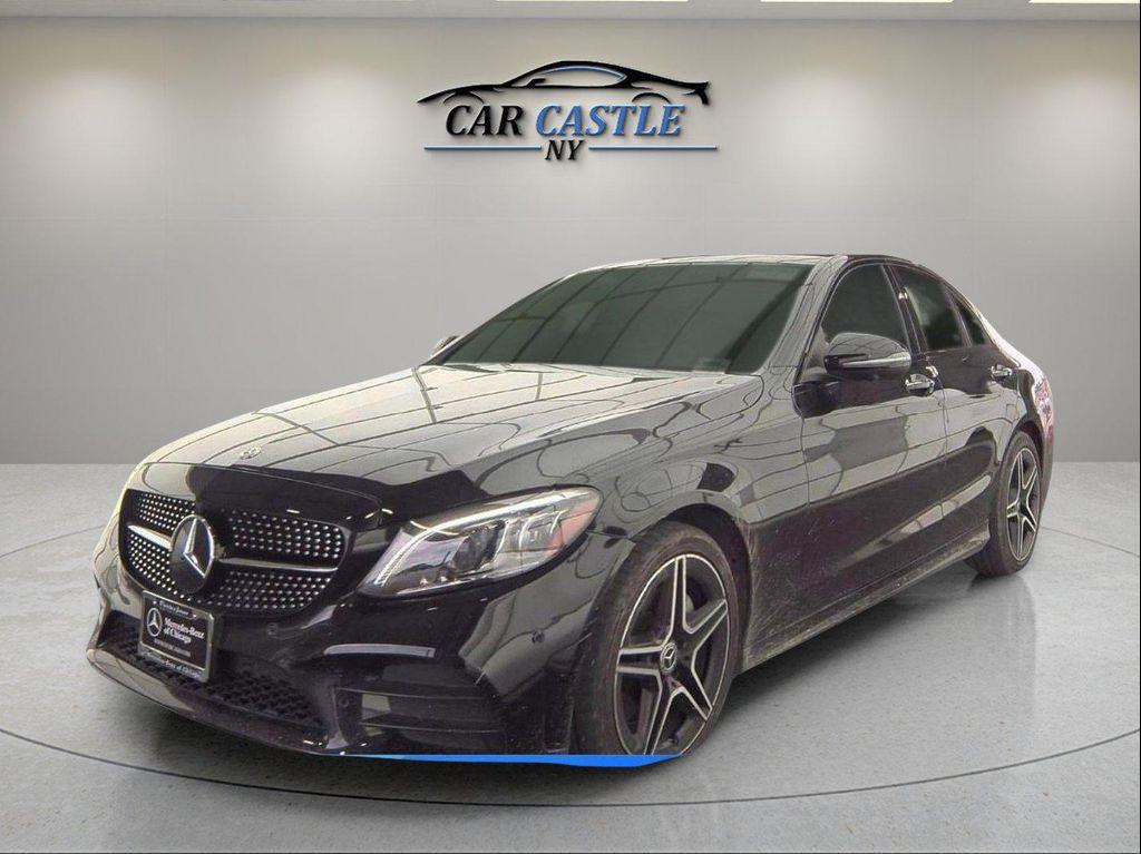 used 2021 Mercedes-Benz C-Class car, priced at $21,995