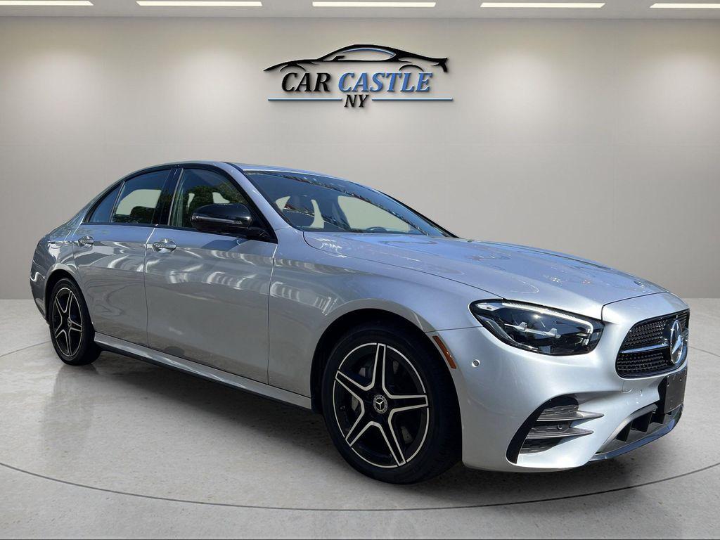 used 2021 Mercedes-Benz E-Class car, priced at $29,895
