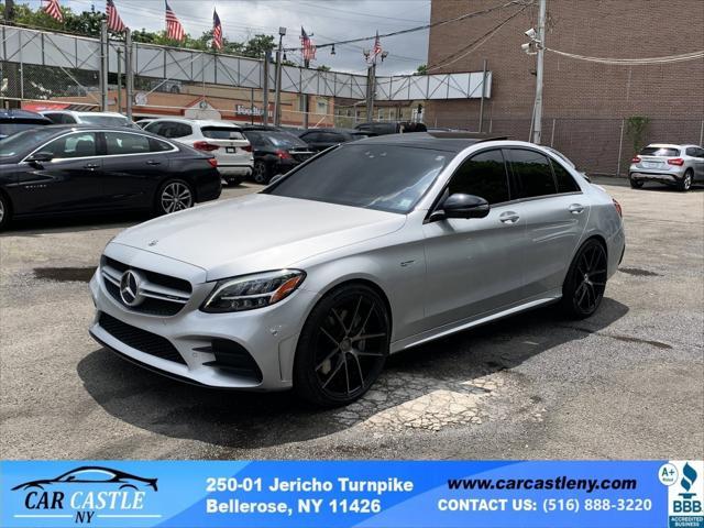 used 2019 Mercedes-Benz AMG C 43 car, priced at $22,750