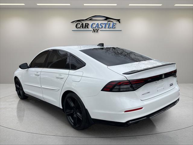 used 2023 Honda Accord Hybrid car, priced at $25,633