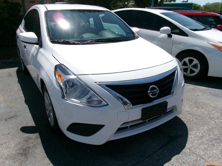 used 2018 Nissan Versa car, priced at $13,995