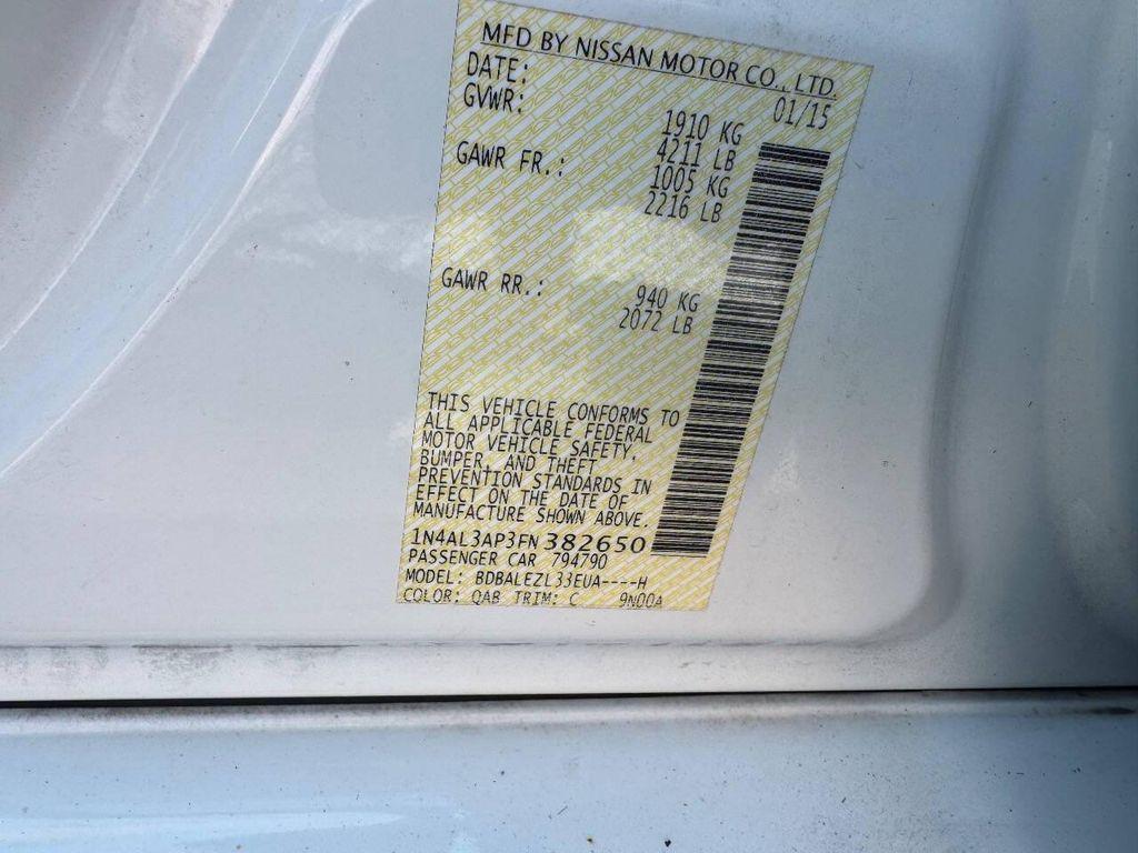 used 2015 Nissan Altima car, priced at $9,995