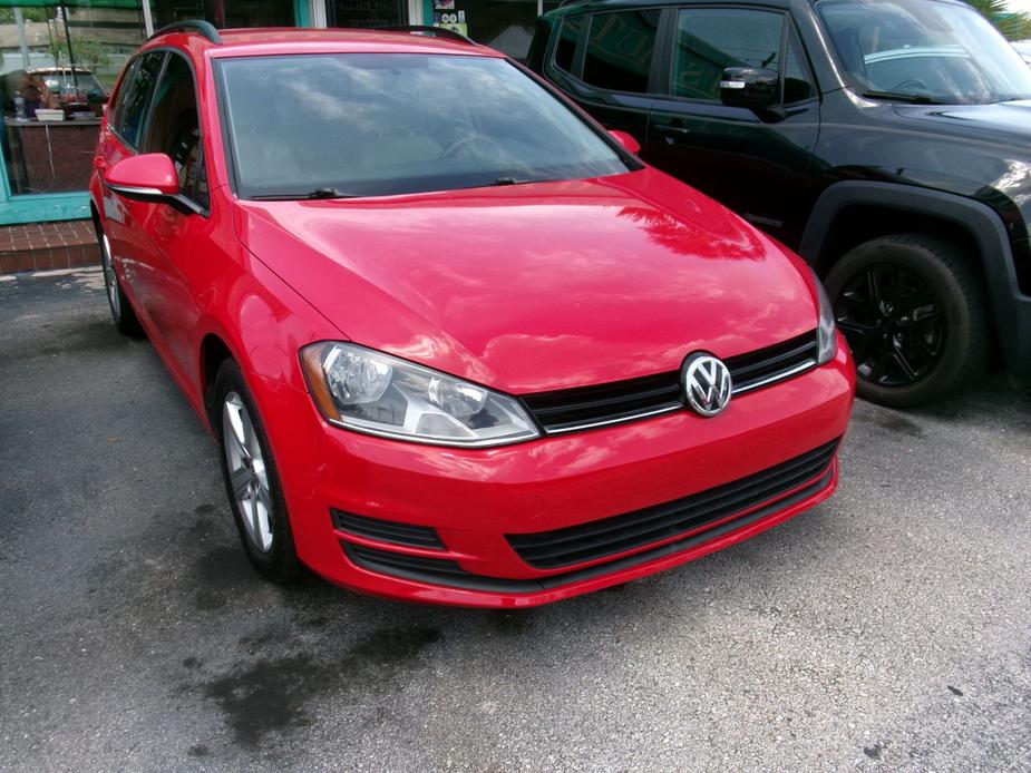 used 2015 Volkswagen Golf SportWagen car, priced at $16,995