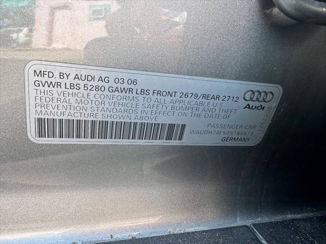 used 2006 Audi A6 car, priced at $5,995