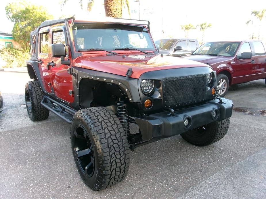 used 2009 Jeep Wrangler Unlimited car, priced at $17,995