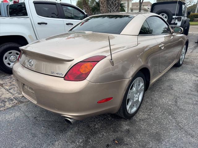 used 2004 Lexus SC 430 car, priced at $14,995