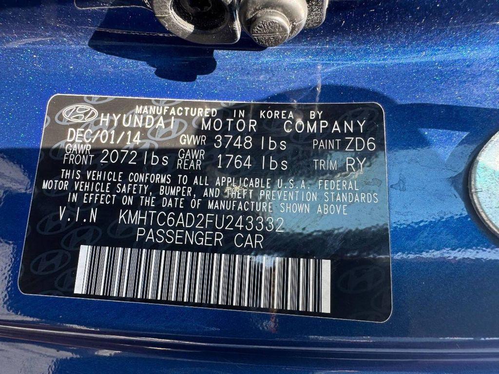 used 2015 Hyundai Veloster car, priced at $7,495