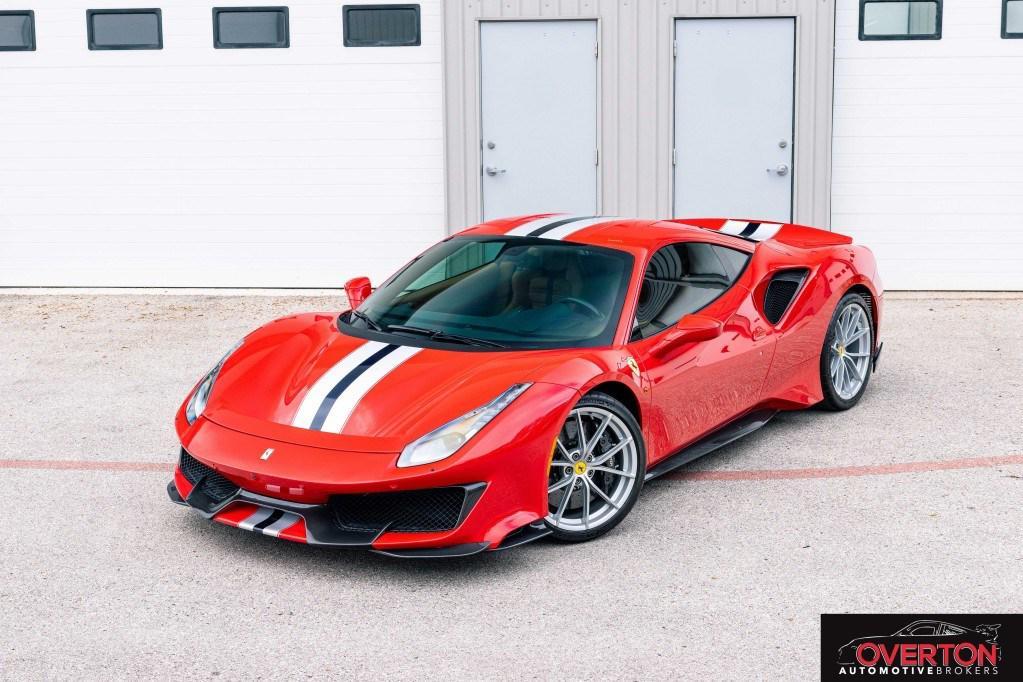 used 2019 Ferrari 488 Pista car, priced at $775,000