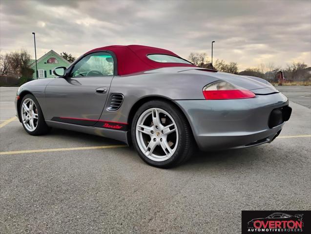 used 2003 Porsche Boxster car, priced at $12,000