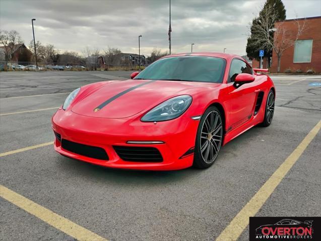 used 2017 Porsche 718 Cayman car, priced at $57,000