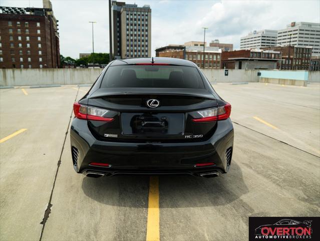 used 2018 Lexus RC 350 car, priced at $35,400